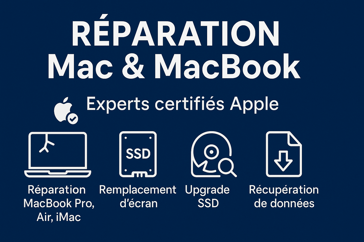 Réparation Mac Apple Saint Denis